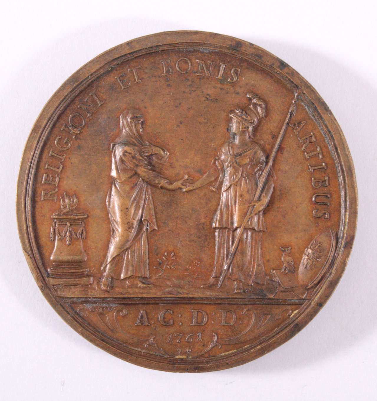 Bronze Medaille Christoph Graf von Migazzi, vz Badisches Auktionshaus