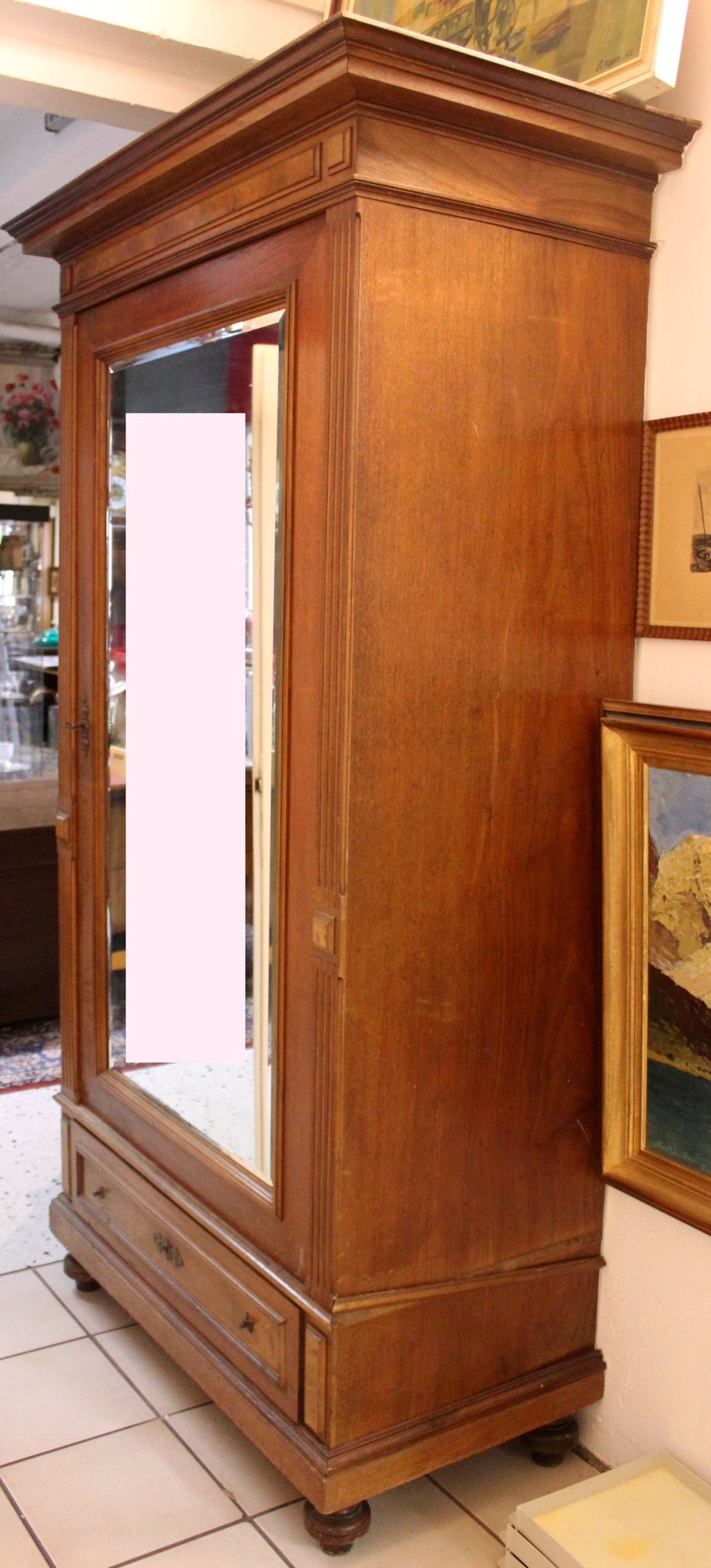 Gründerzeit Spiegelschrank um 1880 | Badisches Auktionshaus