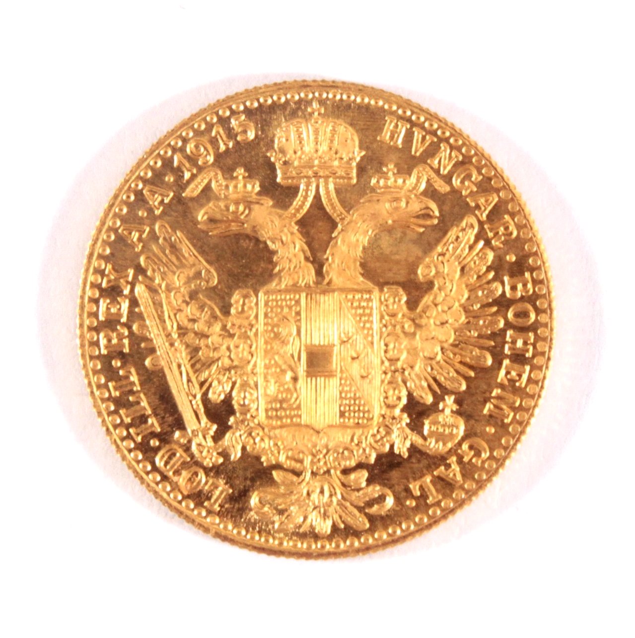 1 Golddukat Kaiser Franz Joseph 1915 Badisches Auktionshaus