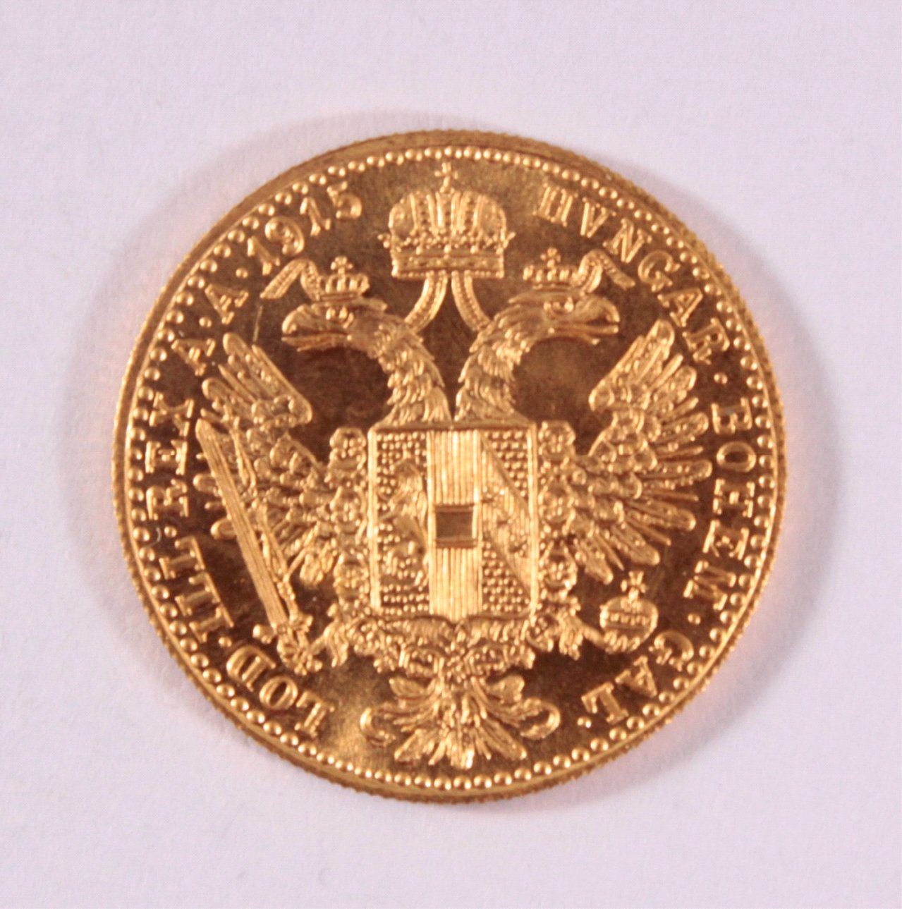 1 Golddukat Kaiser Franz Joseph 1915 Badisches Auktionshaus