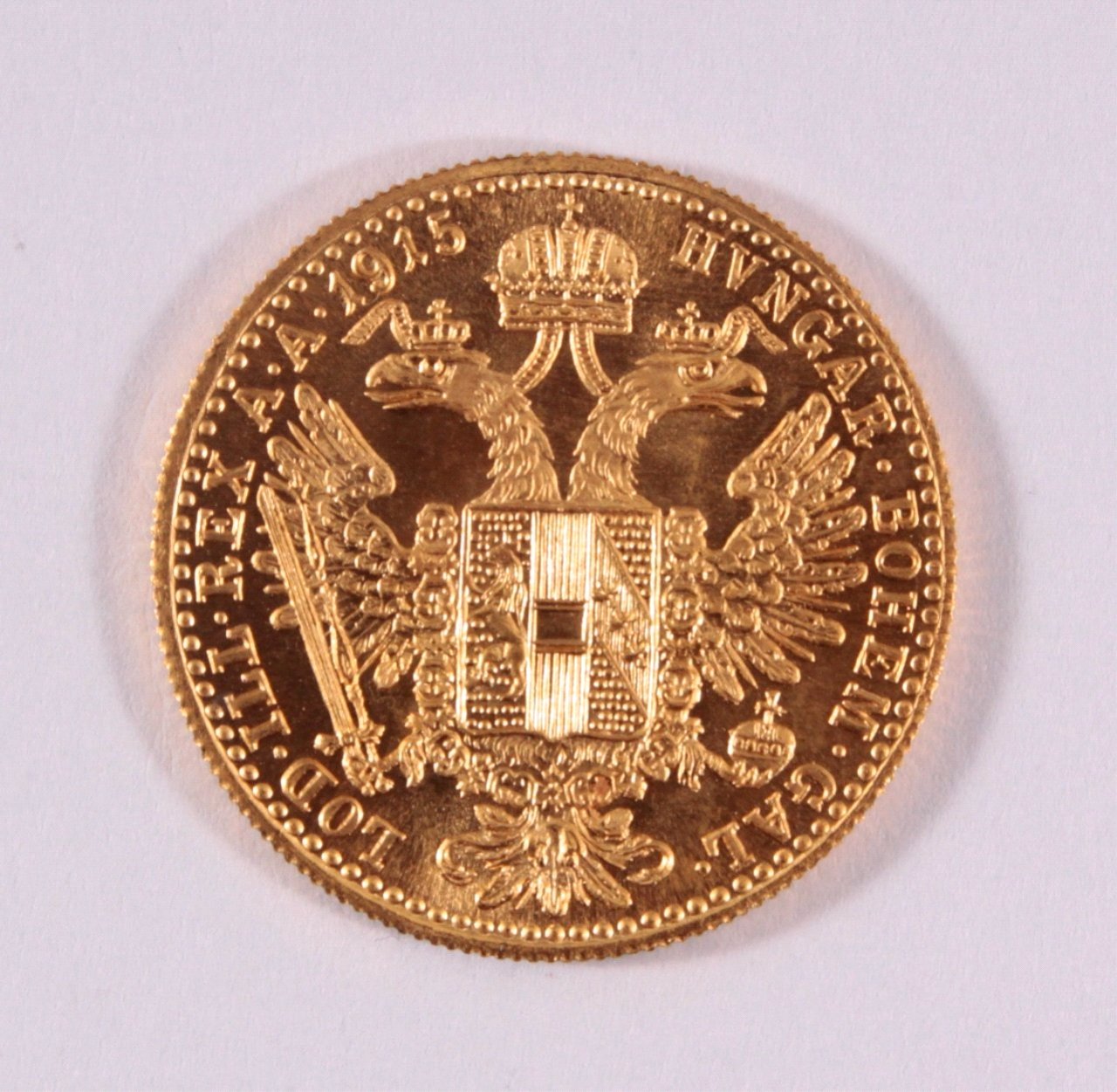 1 Golddukat Kaiser Franz Joseph 1915 Badisches Auktionshaus