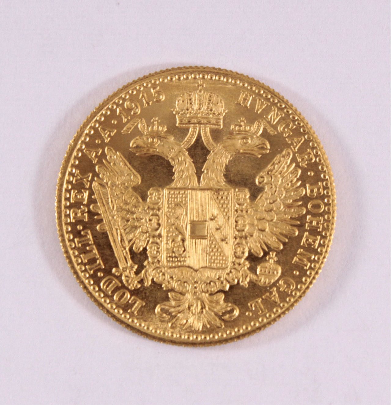 1 Golddukat Kaiser Franz Joseph 1915 Badisches Auktionshaus