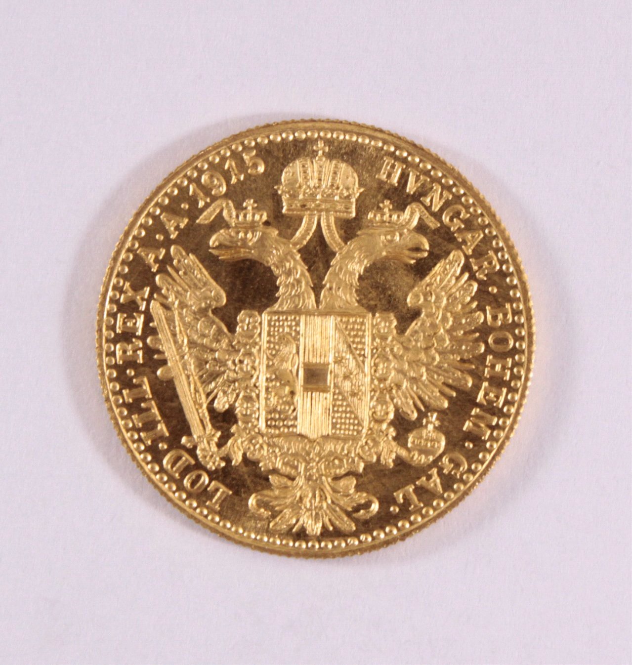 1 Golddukat Kaiser Franz Joseph 1915 Badisches Auktionshaus
