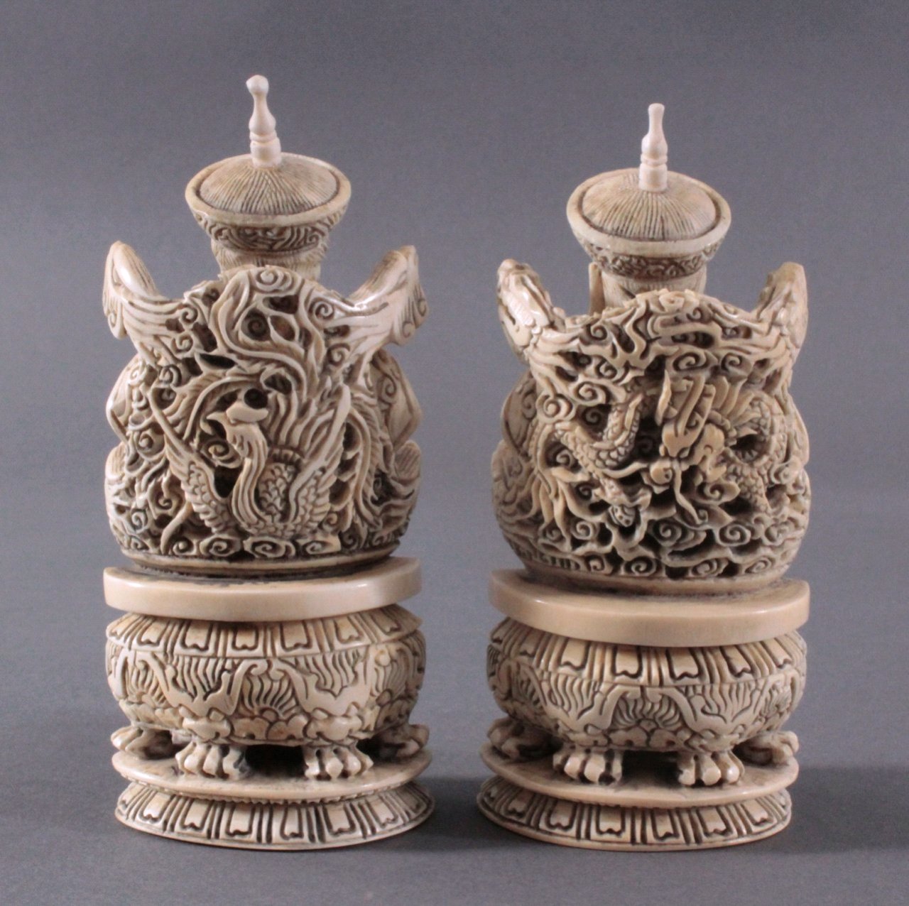Kaiserpaar aus Elfenbein, China um 1900 | Badisches Auktionshaus
