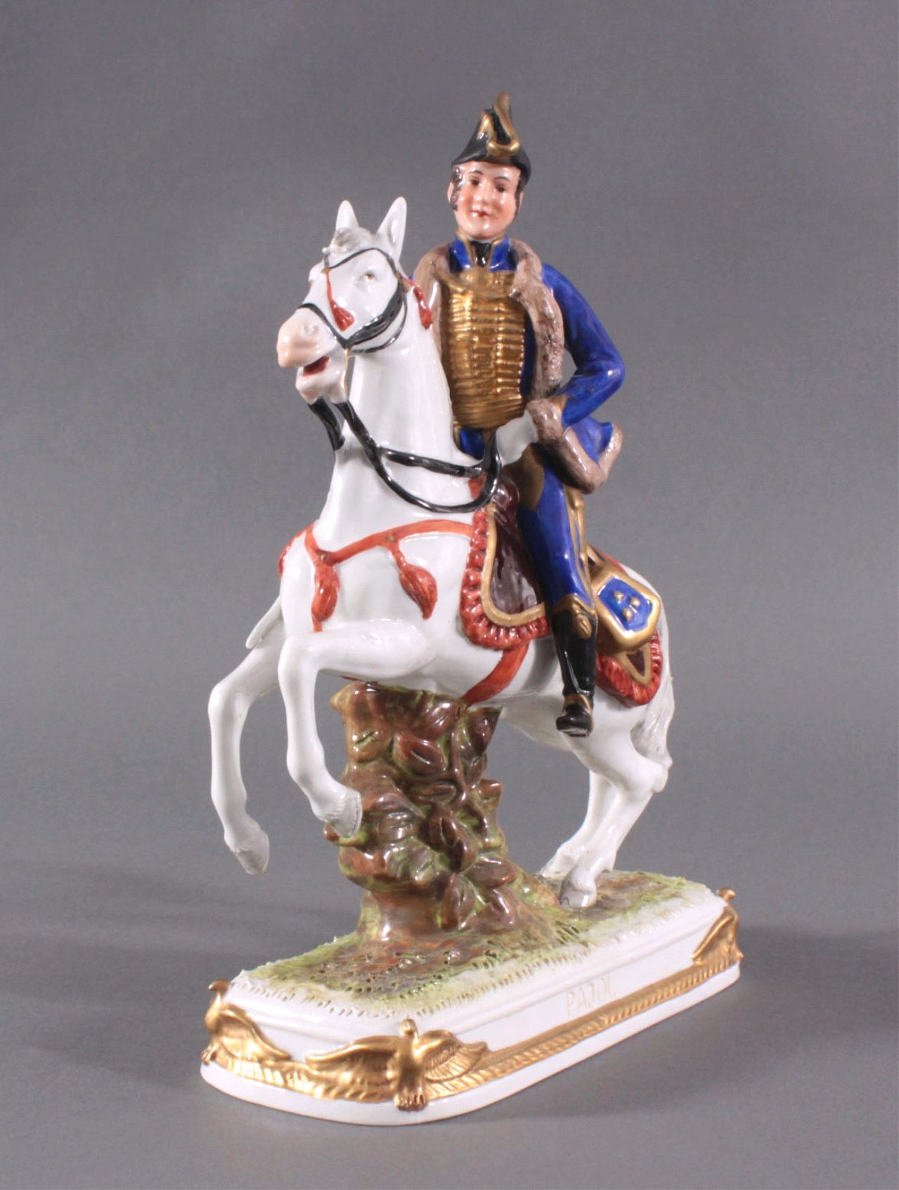 Porzellanfigur Pierre Claude Pajol Badisches Auktionshaus