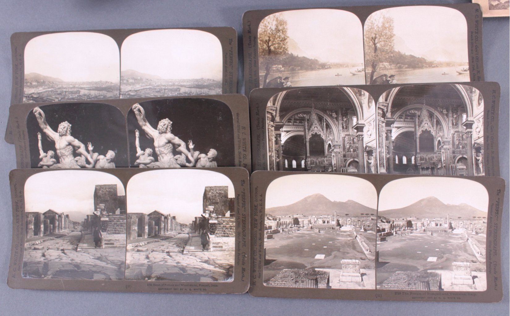 Stereoscope mit 105 Stereobildern Badisches Auktionshaus