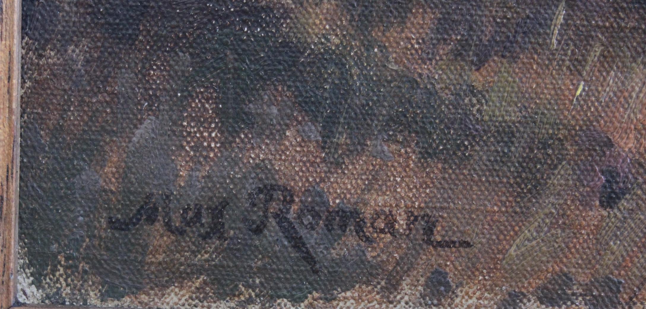 Max Wilhelm Roman (1849 1910), ‚Sommerliche Landschaft‘ Badisches