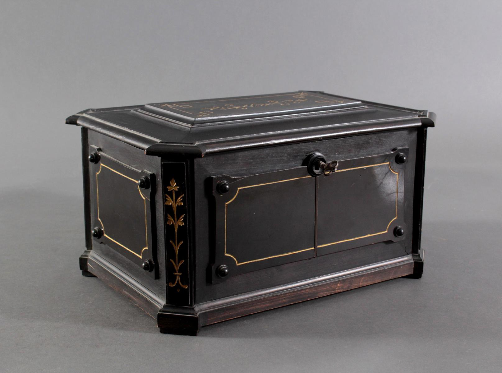 2 Sets Antike Schlossschnäpper - Metall Verschlüsse Für Holzkisten Silber