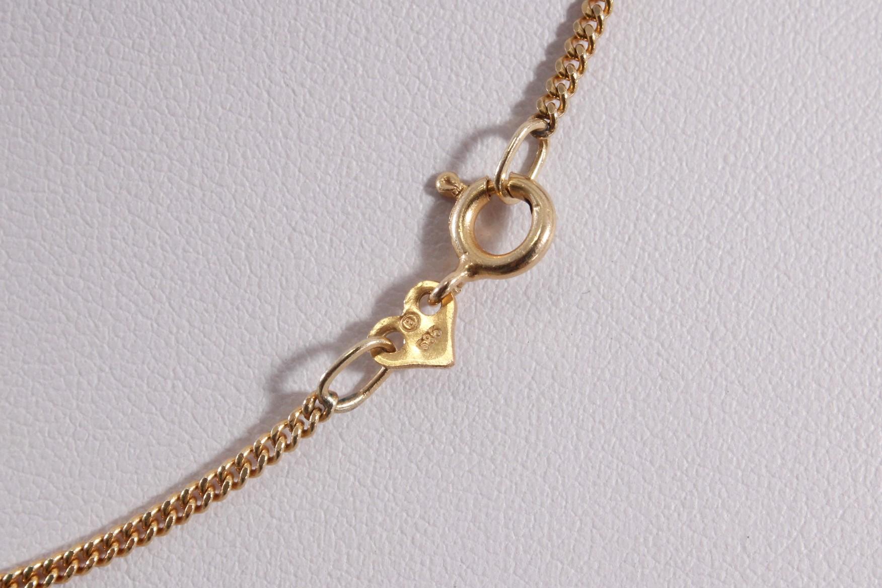 Kabwea Damen Goldketten 2er-Set | 14 Karat Vergoldet | Chunky Gold Halsketten