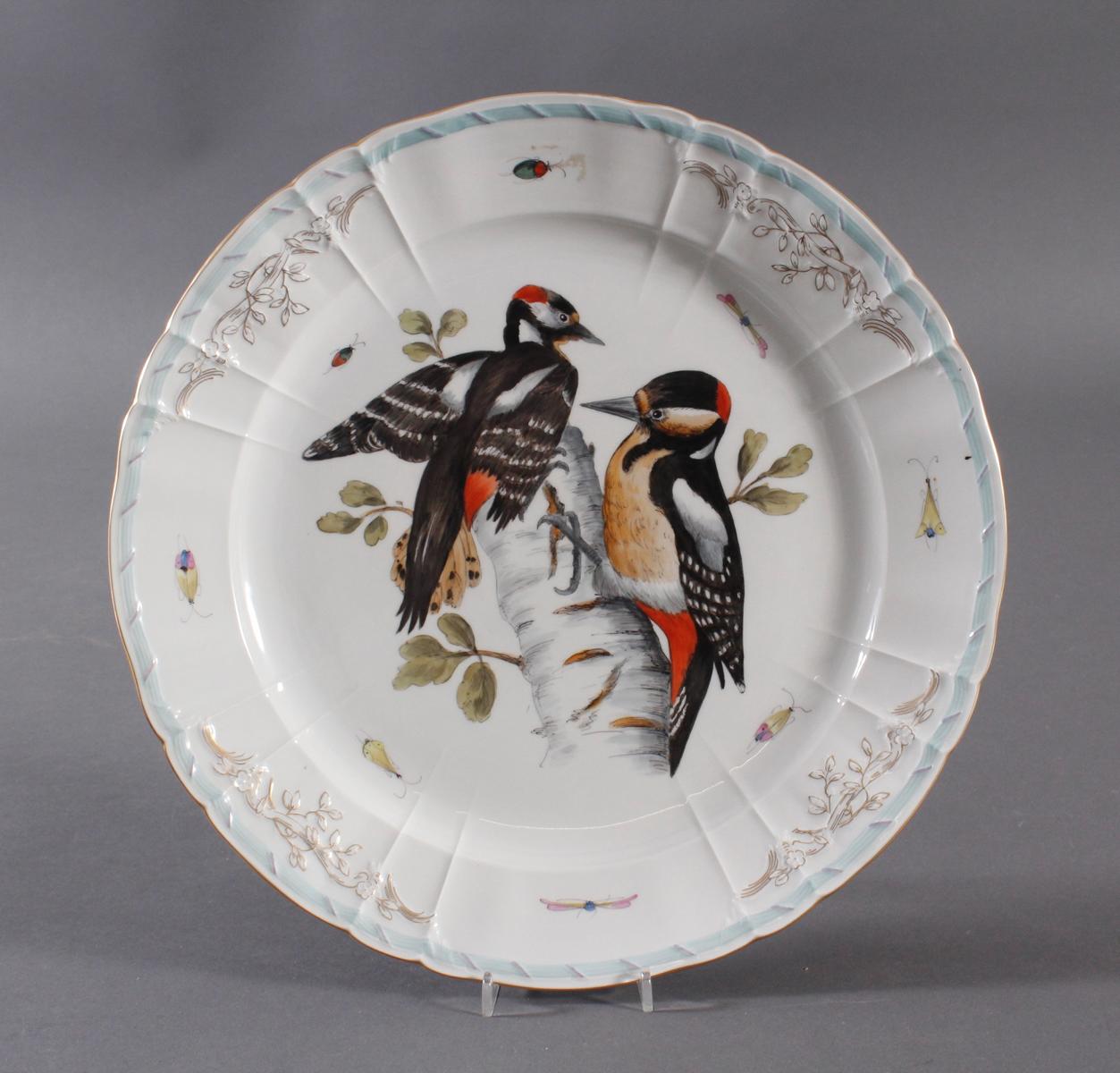 Königliche Porzellan-Manufaktur Berlin, großer Wandteller um 1900