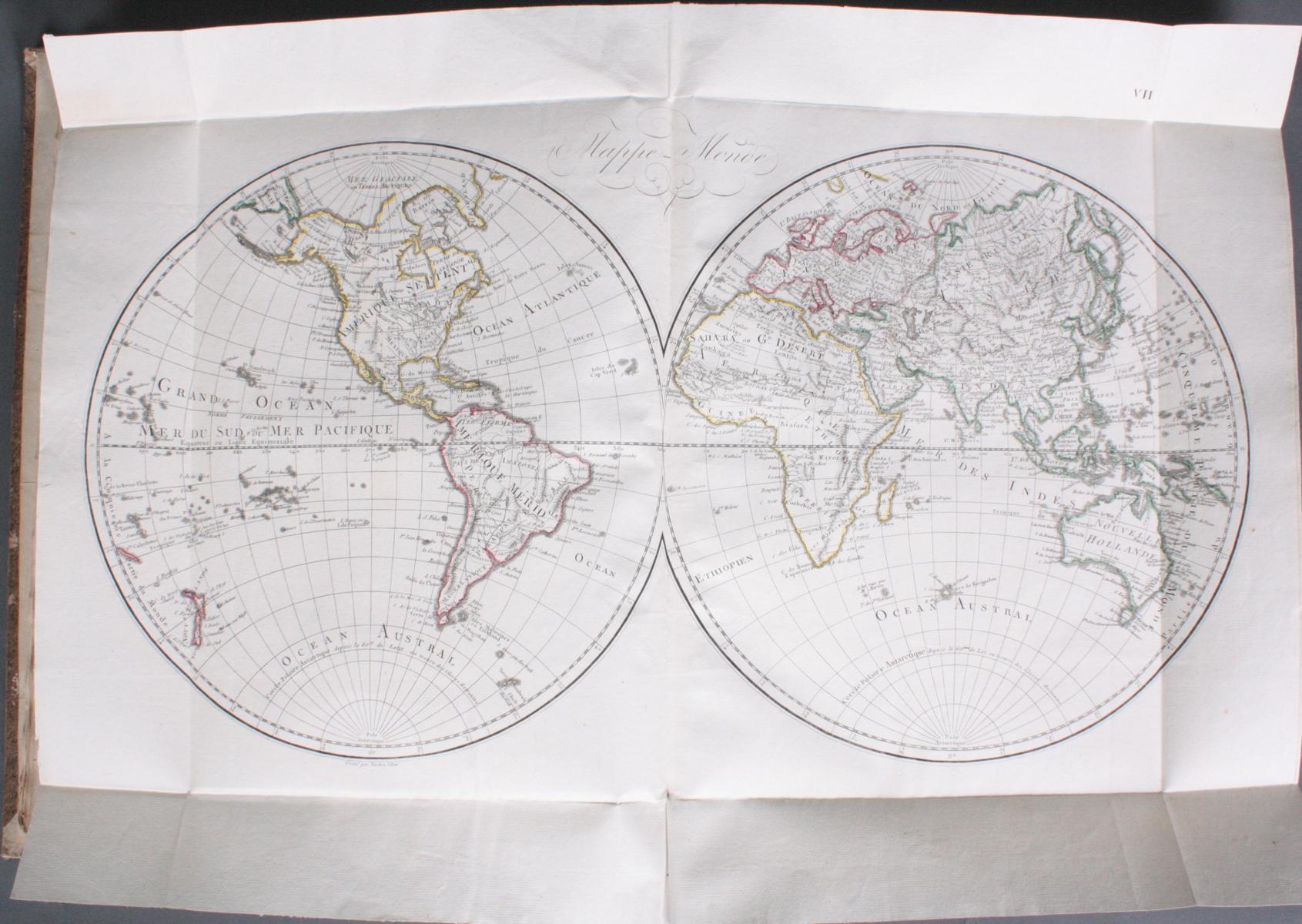 Atlas Mathematische Physikalische Und Politische Geographie Aller 