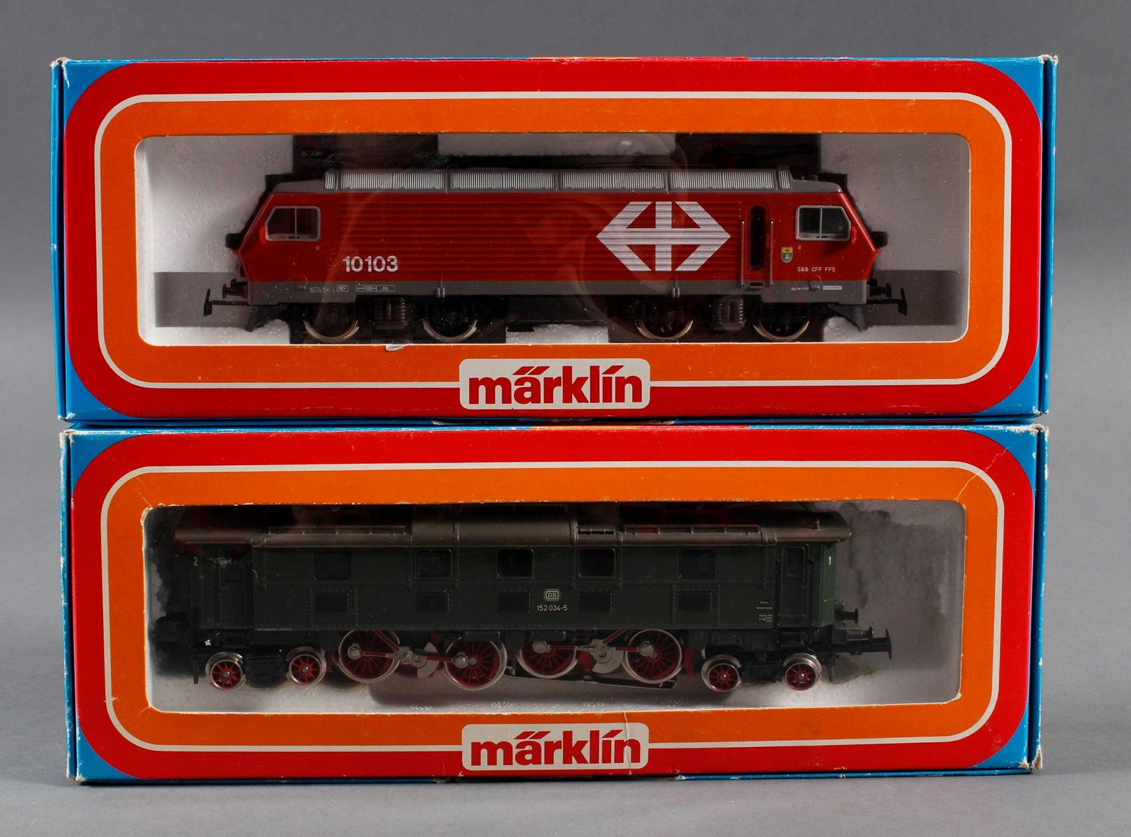 2 Märklin Loks H0 auctions & price archive