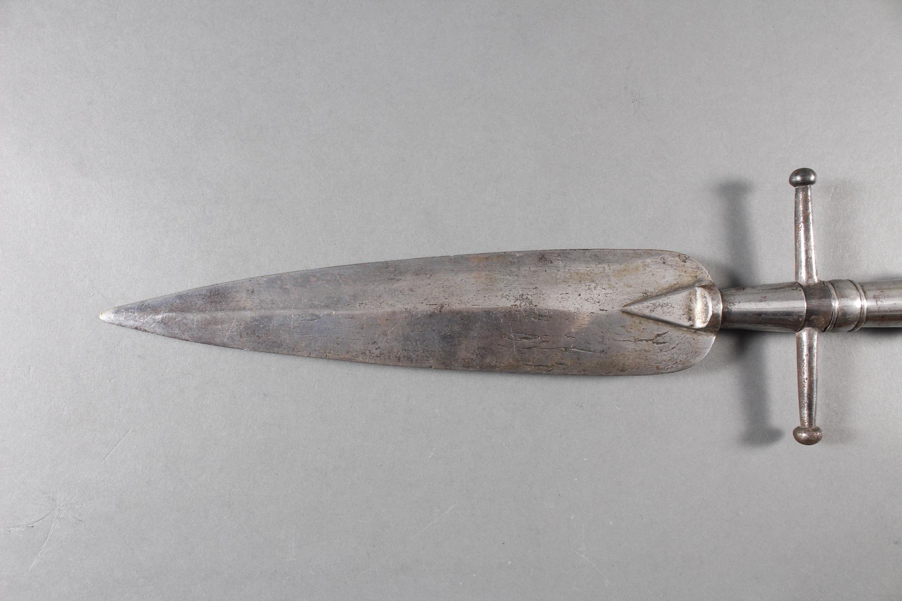 Eisen Lanzenspitze, sogenannte Saufeder, wohl deutsch 18. Jahrhundert ...