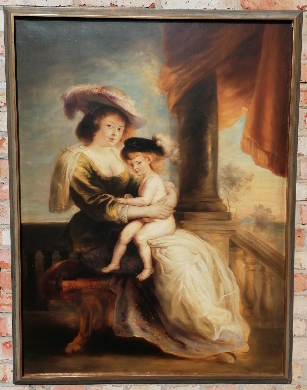 Helene Fourment mit ihrem jüngsten Sohn