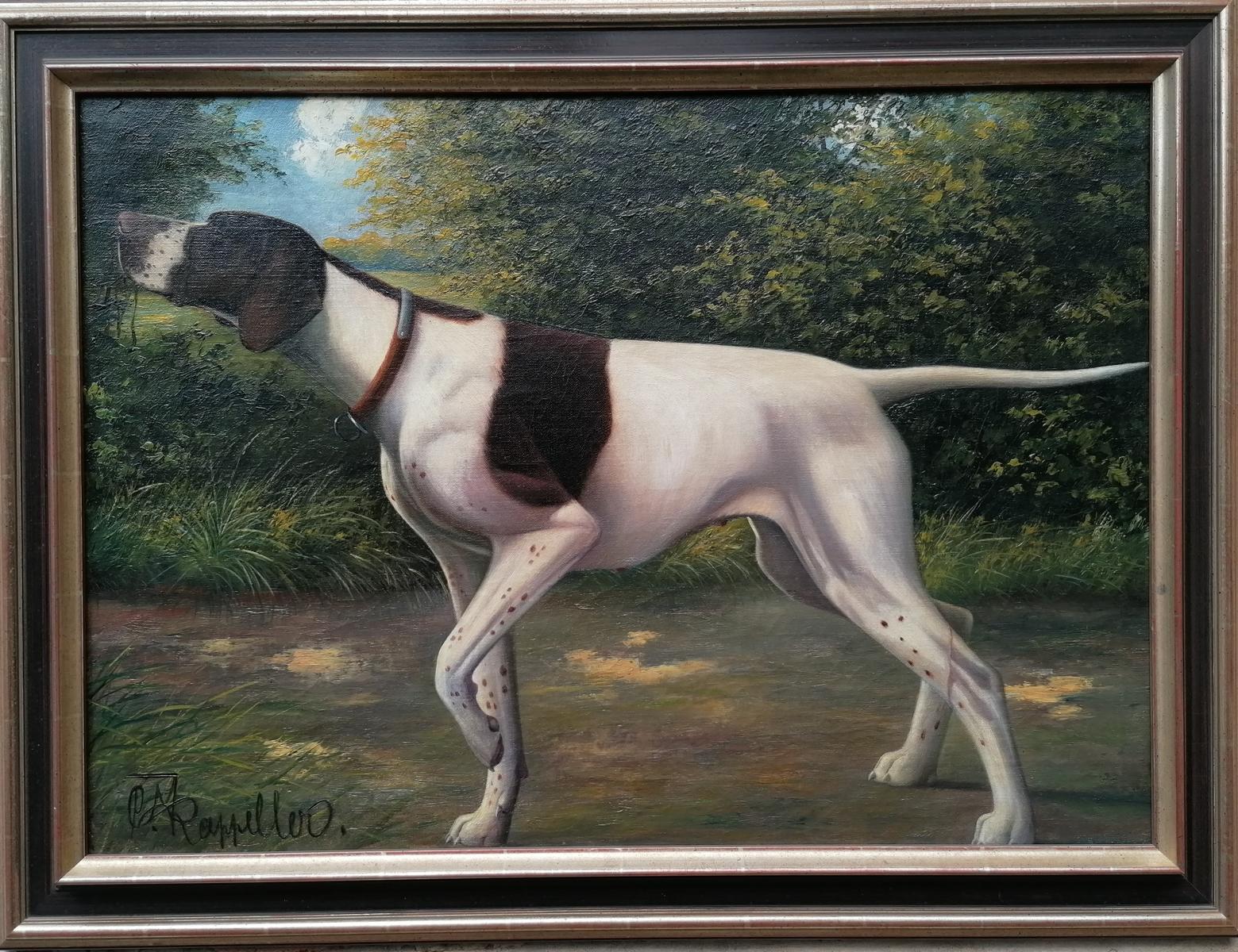 Portrait eines Jagdhundes-2