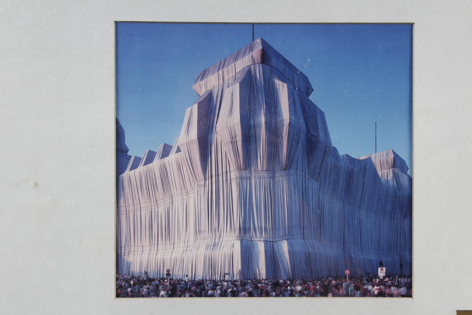 Offsetlithografie, Reichstagverhüllung durch Christo und Jeanne-Claude-2