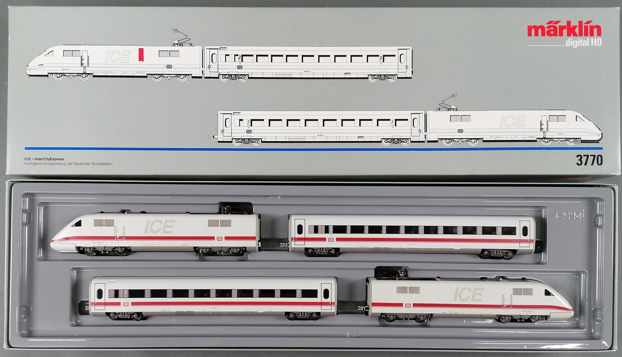 Märklin H0 - DB ICE - Inter City Express DIGITAL Art. 37701 (Gebraucht