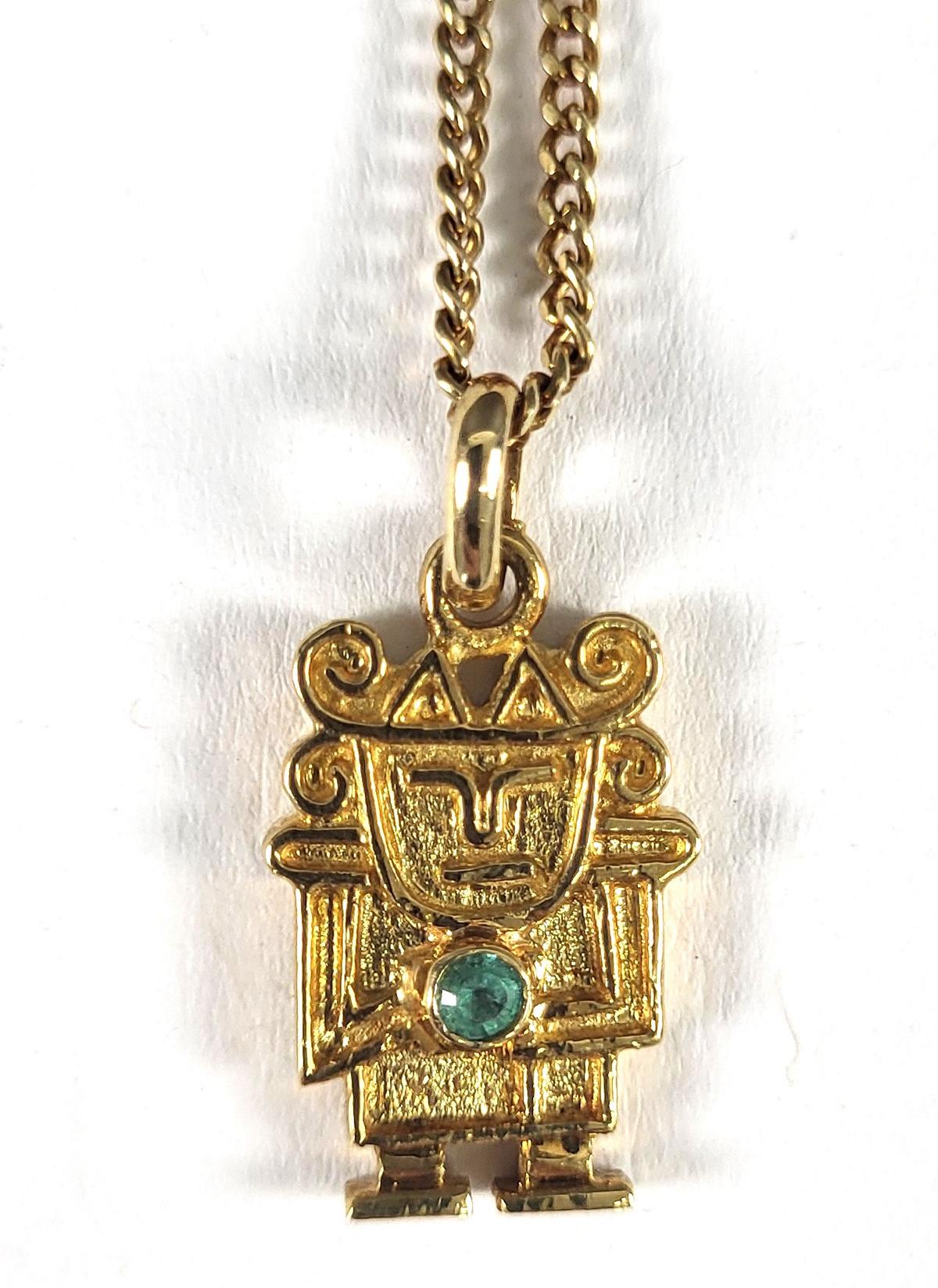 Parade Of Jewels Ohrstecker – 14K Gelbgold Mit Rundem Smaragd (künstlich), 6 Mm, Geschenkbox