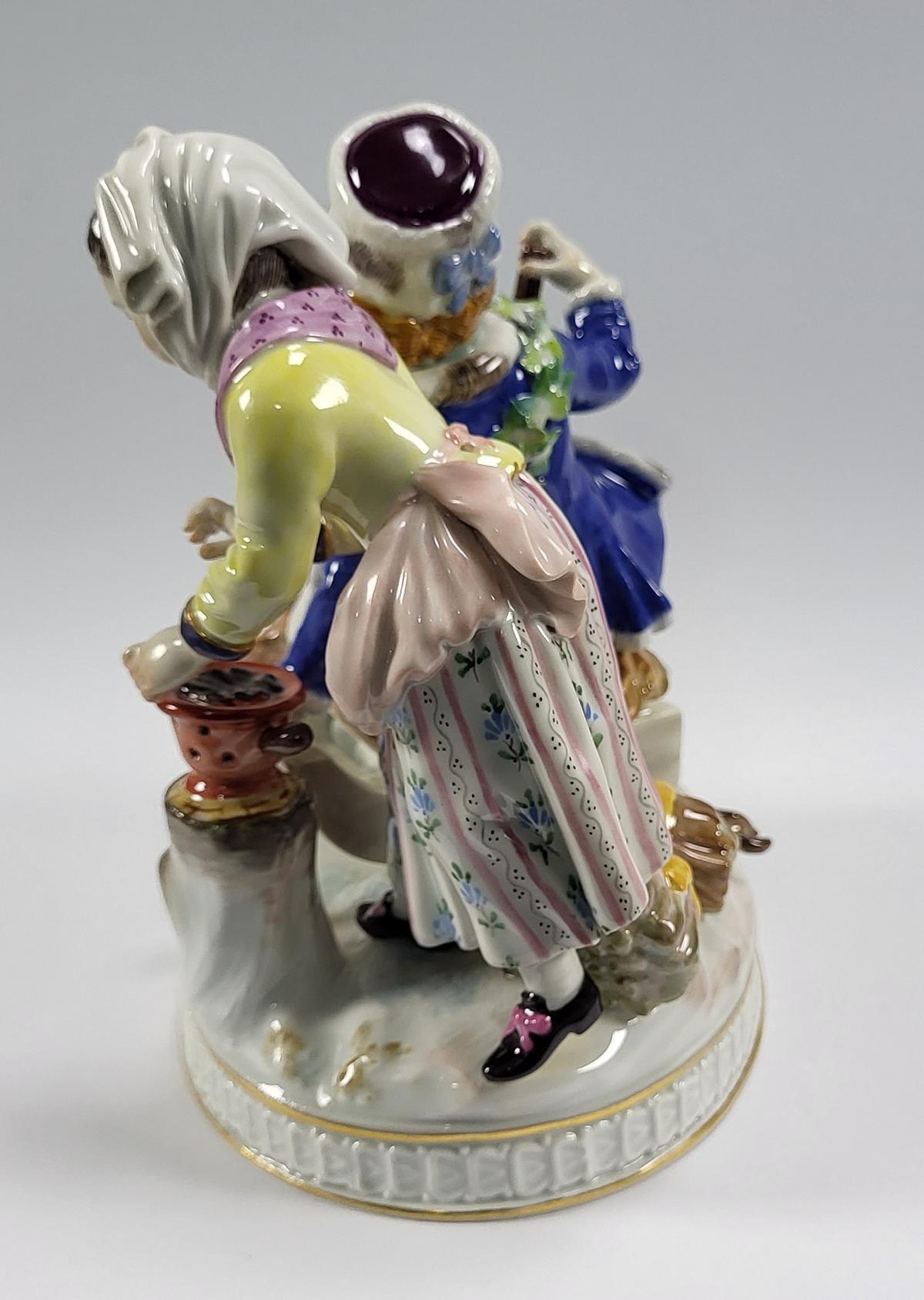 Figurengruppe, Meissen 1. Wahl. | Badisches Auktionshaus