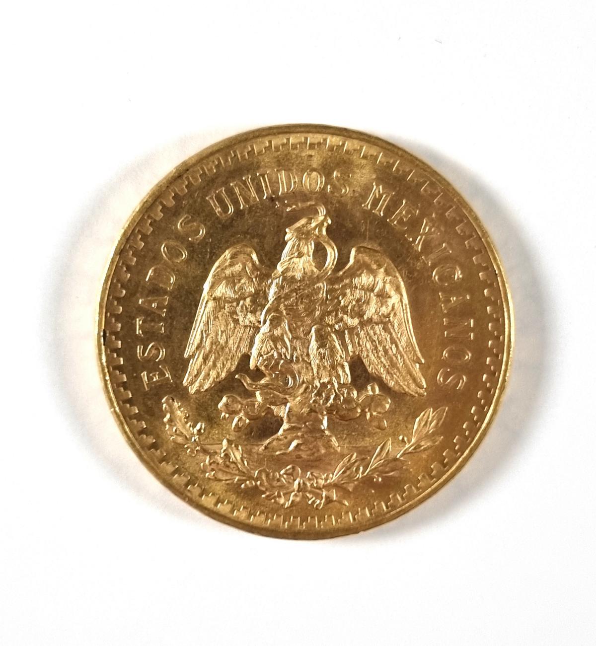 Mexico, 50 Pesso Centenario Gold-2