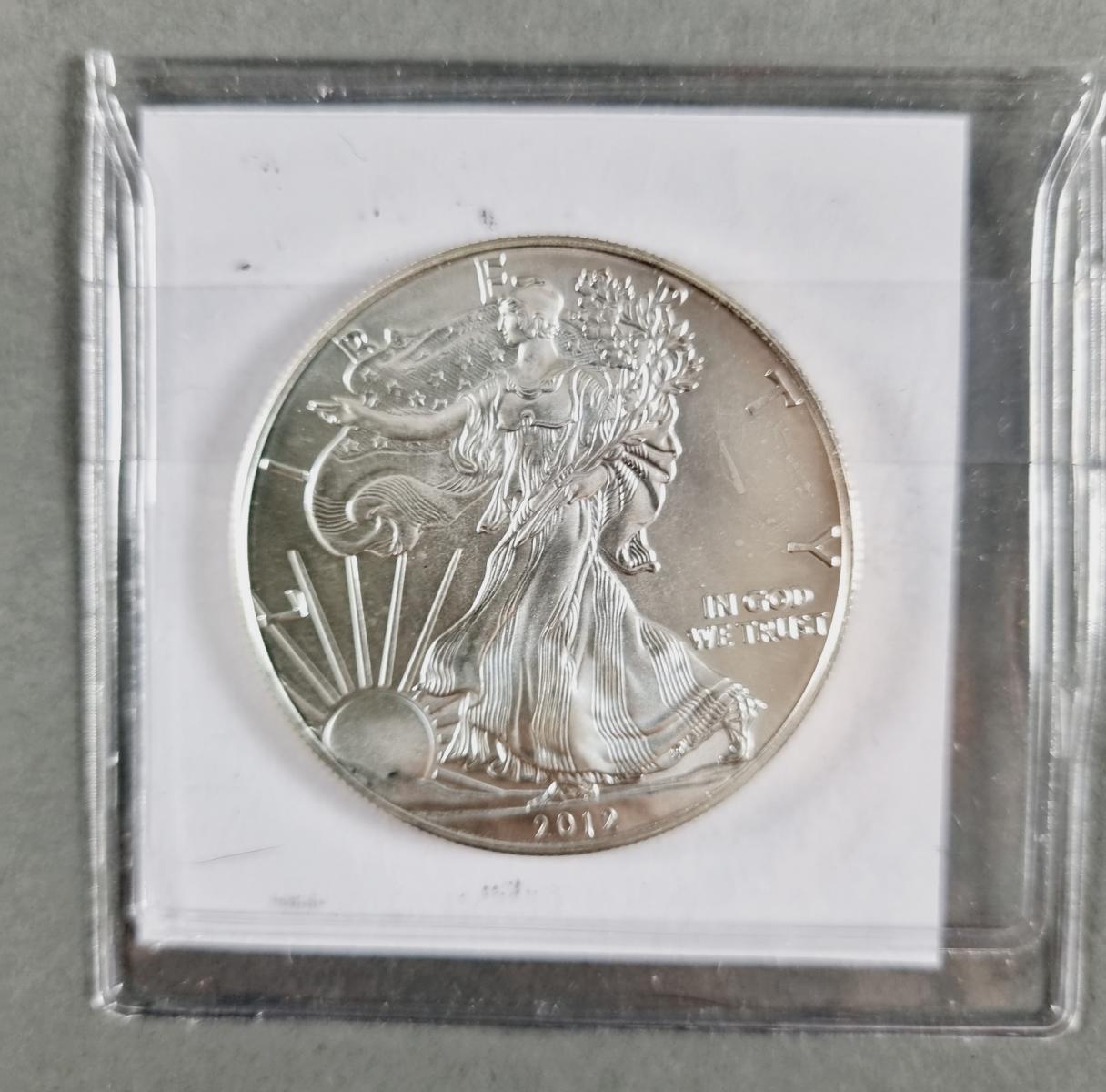 Münznachlass mit Nominal und Silbermünzen-11