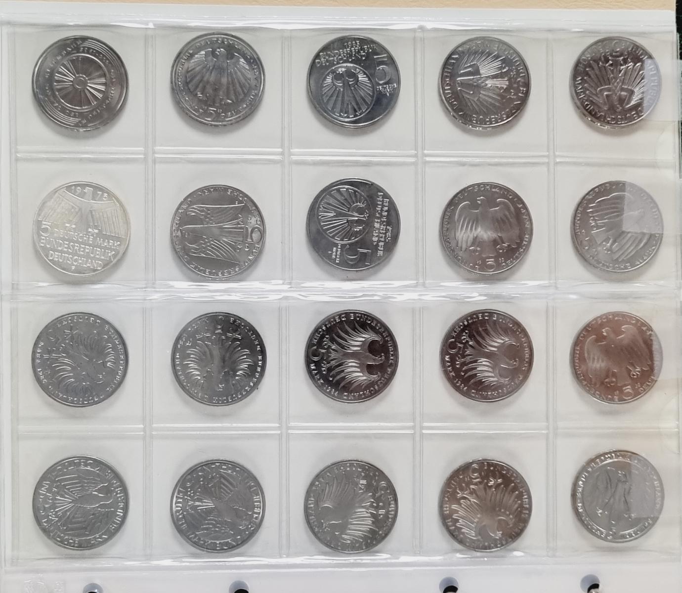 Münznachlass mit Nominal und Silbermünzen-28