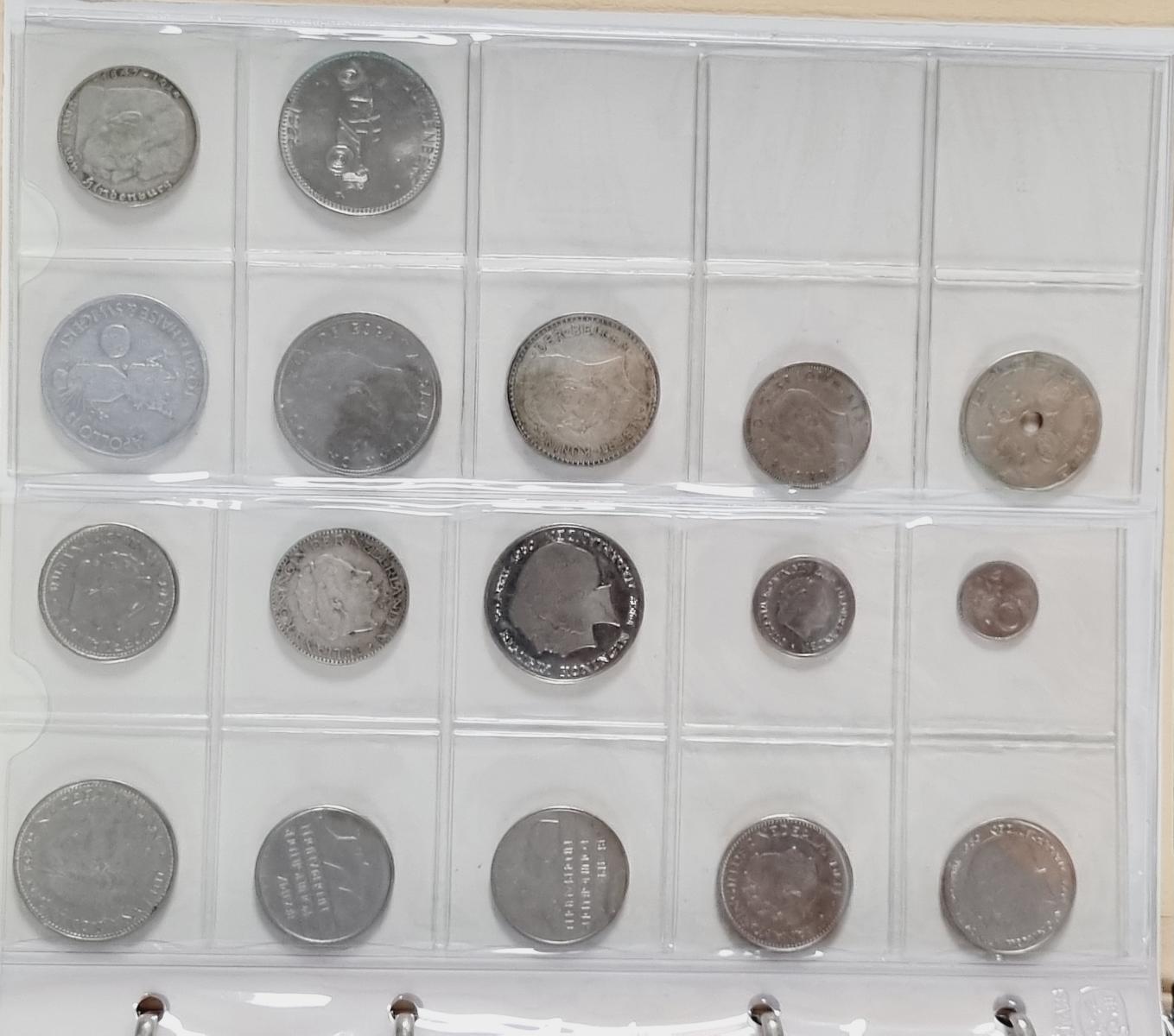 Münznachlass mit Nominal und Silbermünzen-33